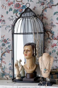 Birdcage wall mirror / Jaula Espejo